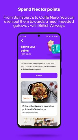 Nectar – Collect&Spend points для Android — скриншот 5