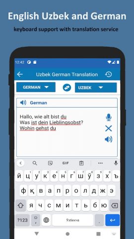 Nemischa O’zbekcha Tarjimon для Android — скриншот 4