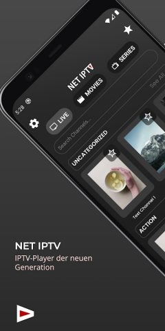 Net ipTV для Android — скриншот 1