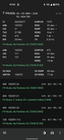 NetMonster для Android — скриншот 2
