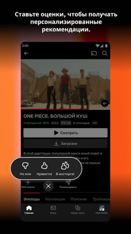 Netflix — скриншот 4