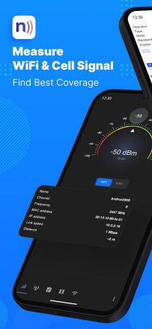 Netmonitor: 5G, Cell & WiFi для Android — скриншот 1