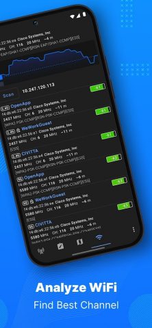 Netmonitor: 5G, Cell & WiFi для Android — скриншот 4
