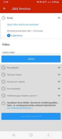 Nettiauto для Android — скриншот 4
