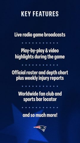 New England Patriots для Android — скриншот 2