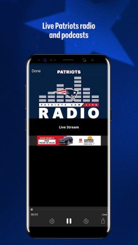 New England Patriots для Android — скриншот 4
