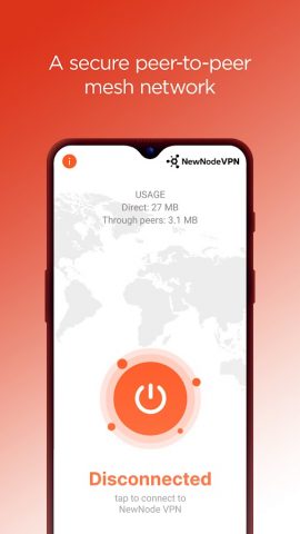 NewNode VPN для Android — скриншот 1