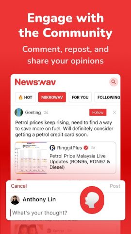 Newswav — Latest Malaysia News для Android — скриншот 4