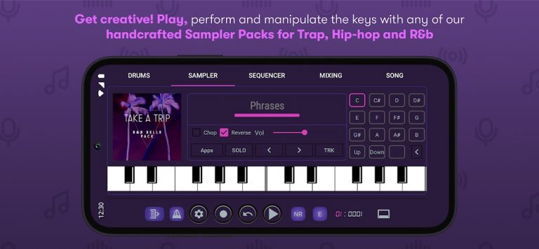 NextSoundZ — Music Studio для Android — скриншот 1