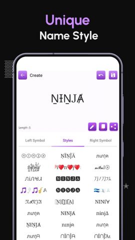 Nickname Generator: NickName для Android — скриншот 2