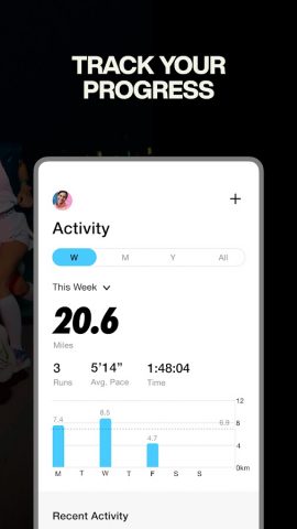 Nike Run Club: беговой трекер для Android — скриншот 2