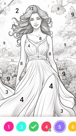 No.Paint: Раскраска антистресс для Android — скриншот 2