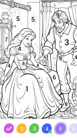 No.Paint: Раскраска антистресс для Android — скриншот 3