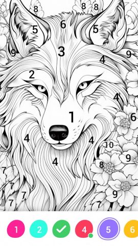 No.Paint: Раскраска антистресс для Android — скриншот 4