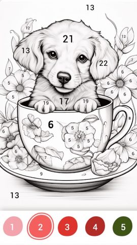 No.Paint: Раскраска антистресс для Android — скриншот 5