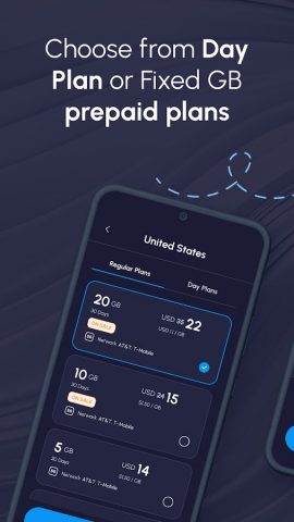 Nomad eSIM: Prepaid Data Plan для Android — скриншот 2