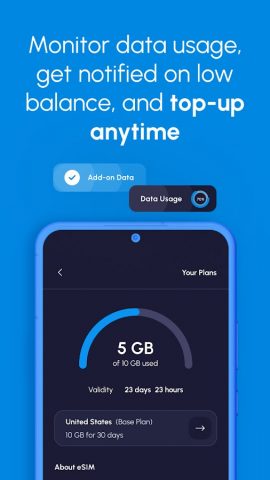 Nomad eSIM: Prepaid Data Plan для Android — скриншот 5