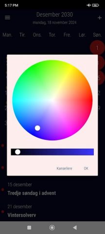 Norsk Kalender med Ukenummer для Android — скриншот 5