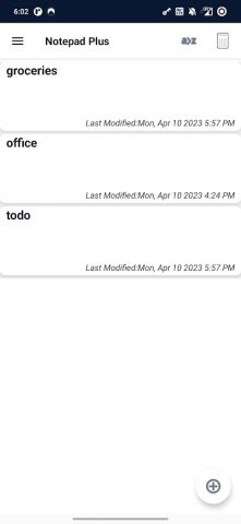 Notepad Plus для Android — скриншот 3