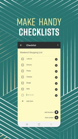Notes — Notepad and to do list для Android — скриншот 3