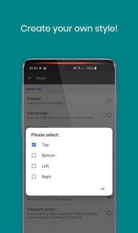 Notification Light — aodNotify для Android — скриншот 4