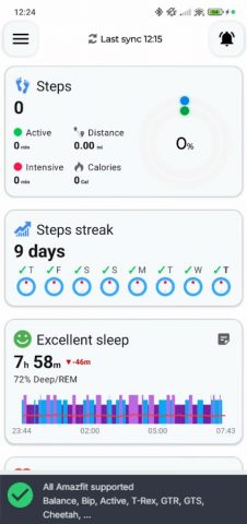 Notify for Amazfit & Zepp для Android — скриншот 1