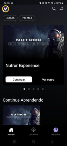 Nutror для Android — скриншот 1