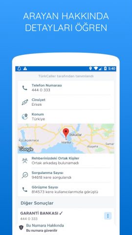 Nuumara: Numara Sorgulama для Android — скриншот 4