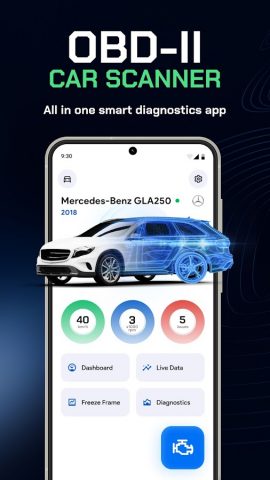 OBD 2: Torque Car Scanner FixD для Android — скриншот 1