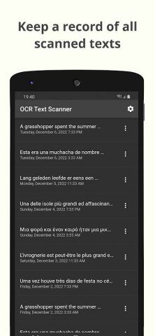 OCR Text Scanner для Android — скриншот 4
