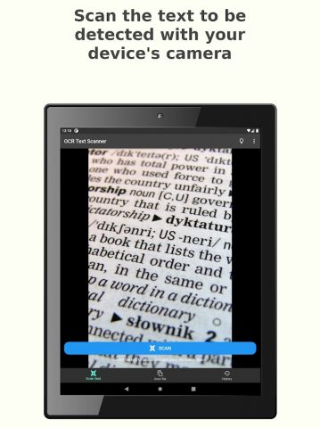 OCR Text Scanner для Android — скриншот 5