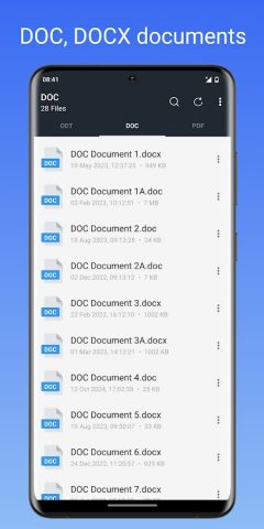 ODT Document Reader для Android — скриншот 4