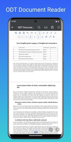 ODT Document Viewer для Android — скриншот 2