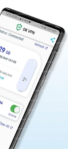 OK VPN — Super Fast & Okay VPN для Android — скриншот 2