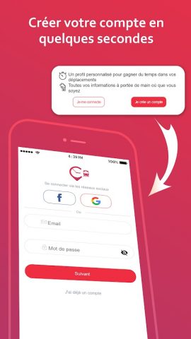 ONCF TRAFIC для Android — скриншот 3