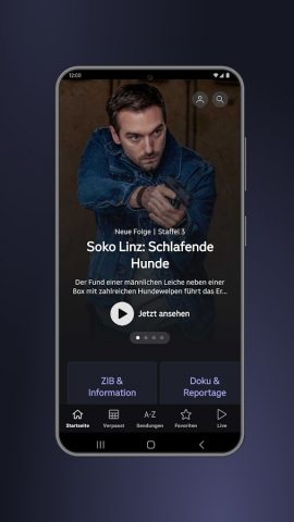 ORF ON для Android — скриншот 1
