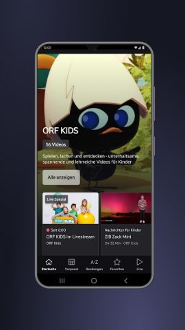 ORF ON для Android — скриншот 5