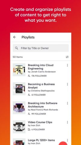 O’Reilly для Android — скриншот 3