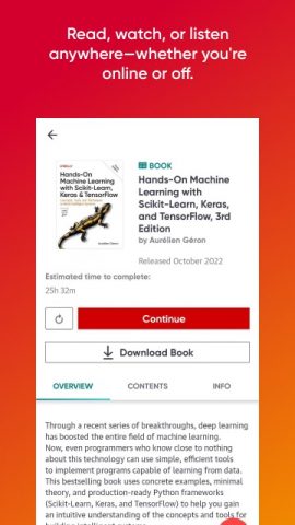 O’Reilly для Android — скриншот 4