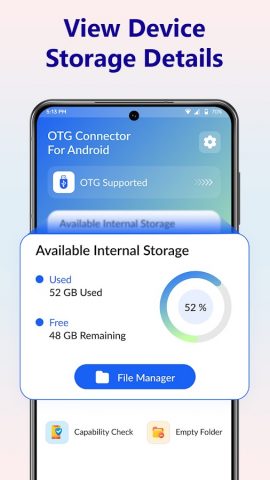 OTG Connector For Android для Android — скриншот 2