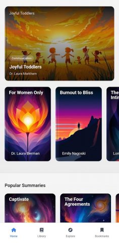 Обзоры книг и идеи для Android — скриншот 1