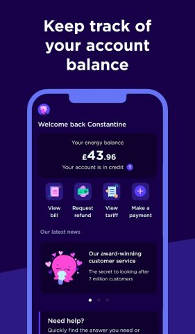 Octopus Energy для Android — скриншот 2