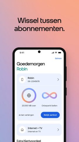 Odido для Android — скриншот 3
