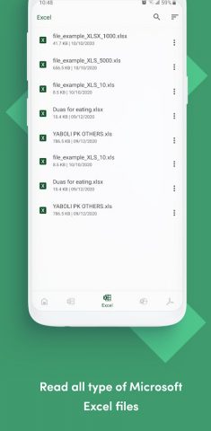 Office Reader — PDF,Word,Excel для Android — скриншот 4