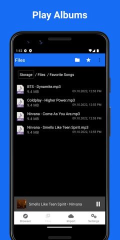 OfflineFiles — Browser & Media для Android — скриншот 2