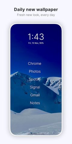 Olauncher. Minimal AF Launcher — скриншот 2