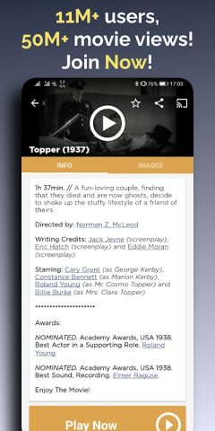 Old Movies Hollywood Classics для Android — скриншот 3
