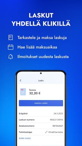 OmaElisa для Android — скриншот 3