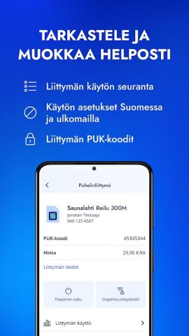 OmaElisa для Android — скриншот 4