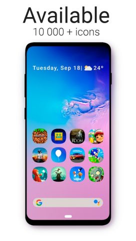 One UI — icon pack для Android — скриншот 3